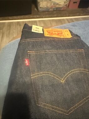Levi's Men's Indigo Straight-Leg Jeans